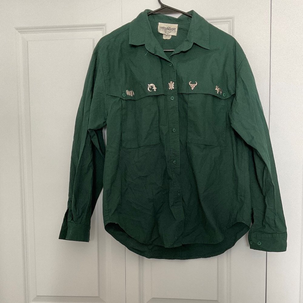 THE SAN ANGELO. Collection texas buttons down shirt size L
